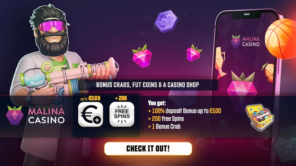 Malina casino Képernyőkép 2
